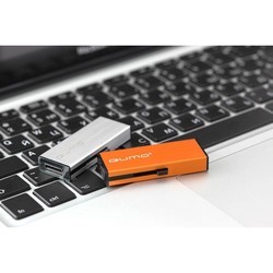 USB Flash (флешка) Qumo Aluminium (черный)