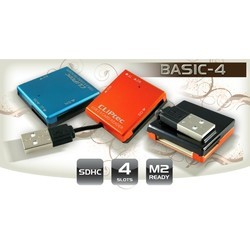Картридеры и USB-хабы Cliptec Basic-4