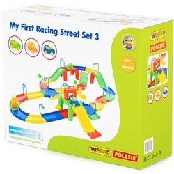 Автотрек / железная дорога Polesie My First Racing Street Set 3 37596