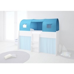 Кроватка Polini Simple 4100 (синий)