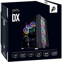 Корпус 1stPlayer DX-BK-M1-PLUS RGB