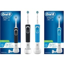 Электрическая зубная щетка Braun Oral-B Vitality D100.413.1 CrossAction 2 psc