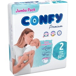 Подгузники Confy Premium Diapers 2 / 80 pcs