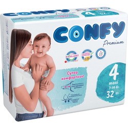 Подгузники Confy Premium Diapers 4 / 32 pcs