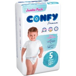 Подгузники Confy Premium Diapers 5 / 50 pcs