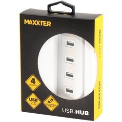 Картридер / USB-хаб Maxxter HU2A-4P-01