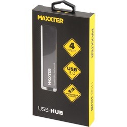 Картридер / USB-хаб Maxxter HU3A-4P-02