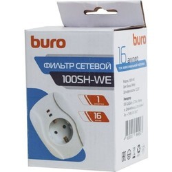 Сетевой фильтр / удлинитель Buro 100SH-WE