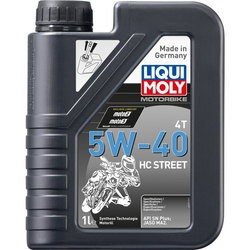 Моторное масло Liqui Moly Motorbike 4T HC Street 5W-40 1L