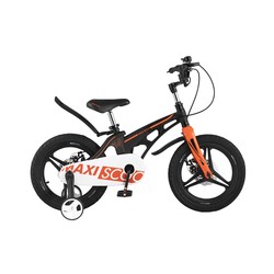 Детский велосипед Maxiscoo Cosmic Deluxe Plus 14 2021 (черный)
