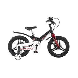 Детский велосипед Maxiscoo Space Deluxe Plus 14 2021 (черный)