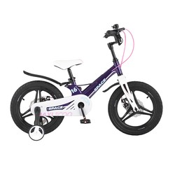 Детский велосипед Maxiscoo Space Deluxe 16 2021 (фиолетовый)