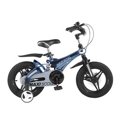 Детский велосипед Maxiscoo Galaxy Deluxe 16 2021 (синий)