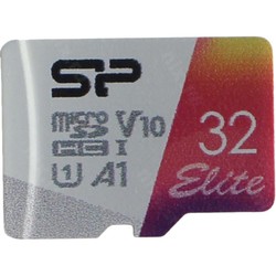 Карта памяти Silicon Power Elite microSDHC UHS-I U1 Class10 V10 A1 32Gb