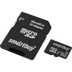 Карта памяти SmartBuy microSDHC Class 10 UHS-I U3 V30 A1