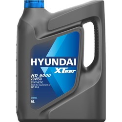 Моторное масло Hyundai XTeer HD 6000 20W-50 6L
