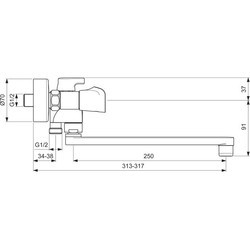 Смеситель Vidima Neo BA335AA