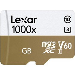 Карта памяти Lexar Professional 1000x microSDXC UHS-II V60 64Gb