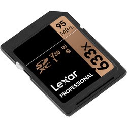 Карта памяти Lexar Professional 633x SDXC UHS-I U3 V30 64Gb