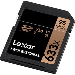 Карта памяти Lexar Professional 633x SDXC UHS-I U3 V30 64Gb