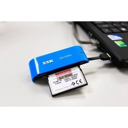 Картридеры и USB-хабы SSK SCRM055