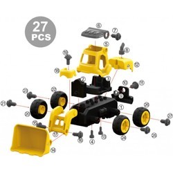 Конструктор DIY Spatial Creativity Bulldozer LM8013-SZ-1