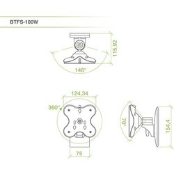 Подставка/крепление ErgoFount BTFS-100W