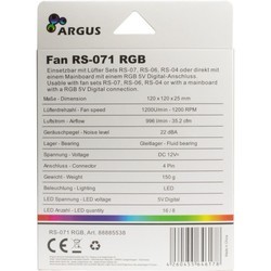 Система охлаждения Argus RS-071 RGB