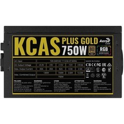 Блок питания Aerocool Kcas Plus Gold 750W