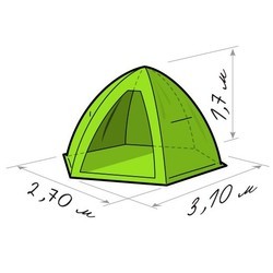 Палатка Lotos Lotos Lotos 4 (зеленый)