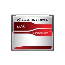 Карты памяти Silicon Power CompactFlash 80x 8Gb