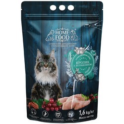 Корм для кошек Home Food Adult Sterilized Rabbit/Cranberry 0.4 kg