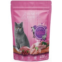 Корм для кошек Home Food Adult British Turkey/Veal 0.4 kg