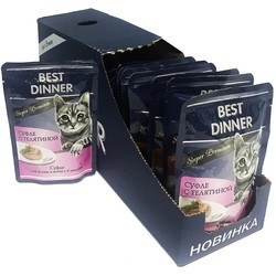 Корм для кошек Best Dinner Packaging Souffle with Veal 0.085 kg