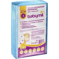 Подгузники Babymil Underpads 60x90 / 5 pcs