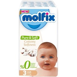 Подгузники Molfix Pure and Soft 3