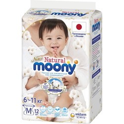 Подгузники Moony Natural Diapers M / 12 pcs
