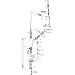 Смеситель Hansgrohe Metris Select 73820000