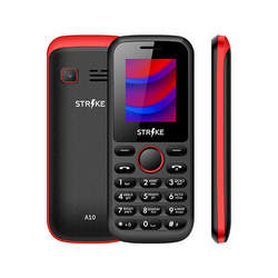 Мобильный телефон Strike A10 (черный)