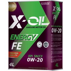 Моторное масло X-Oil Energy FE 0W-20 4L