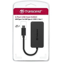 Картридер / USB-хаб Transcend TS-HUB2C