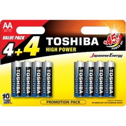 Аккумулятор / батарейка Toshiba High Power 8xAA