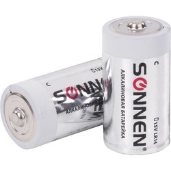 Аккумулятор / батарейка SONNEN Alkaline 2xC