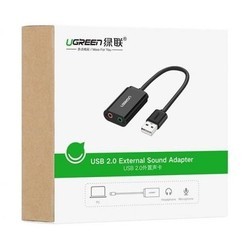 Звуковая карта Ugreen USB 2.0 Sound Card