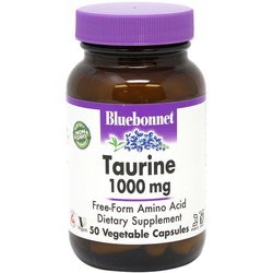 Аминокислоты Bluebonnet Nutrition Taurine 1000 mg 50 cap