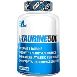 Аминокислоты EVL Nutrition L-Taurine 500 90 cap