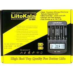 Зарядка аккумуляторных батареек Liitokala Lii-ND4