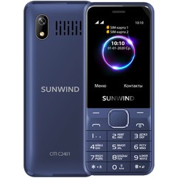 Мобильный телефон Sunwind CITI C2401 (синий)