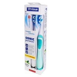 Электрическая зубная щетка Trisa Sonic Power Akku 686085 (серый)