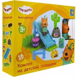 Конструктор 1TOY Three Cats T19756